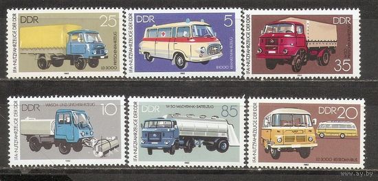 ФФ2 ГДР 1982 Автомобили