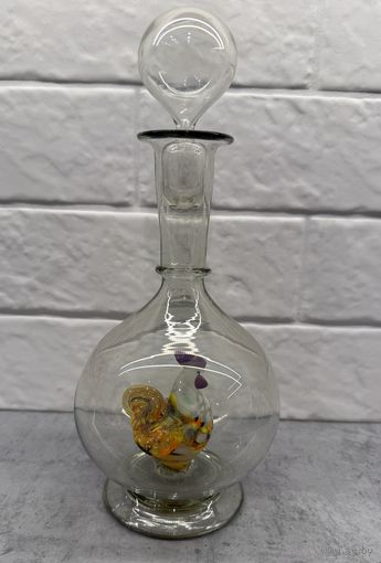 Графин с Петухом внутри.   Распродажа коллекции!!!