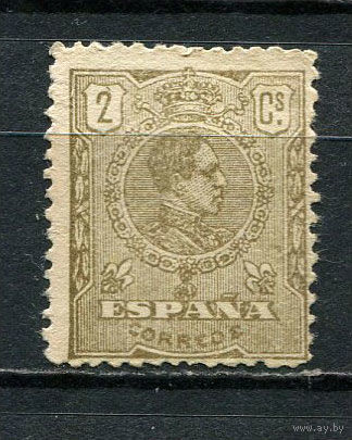 Испания (Королевство) - 1917/1921 - Король Испании Альфонсо XIII - 2C - [Mi.243] - 1 марка. Чистая без клея.  (Лот 35Fv)-T25P32