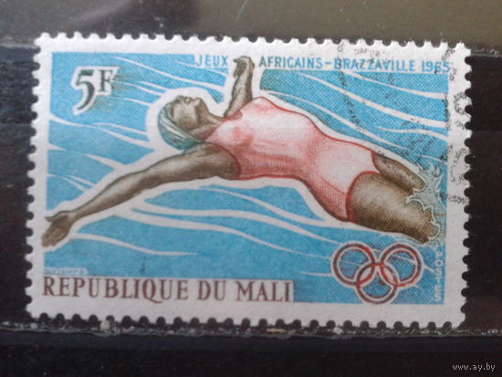 Мали 1965 Плавание
