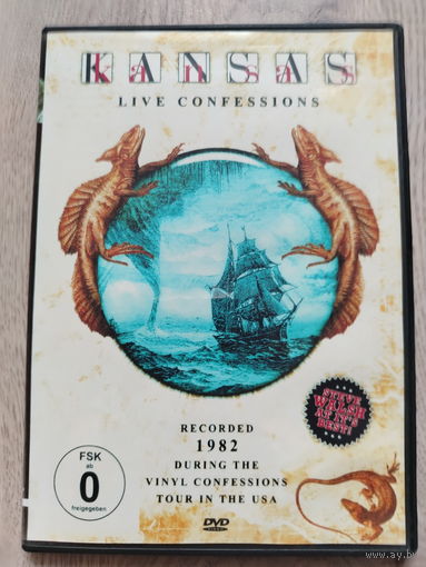 KANSAS - Live Confessions (Tour In The USA) 2009  DVD