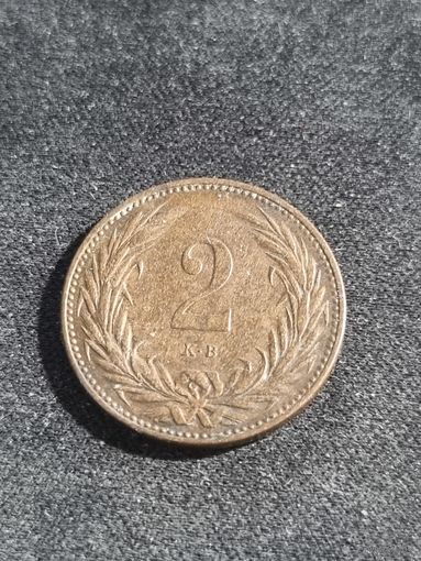 Австро-Венгрия 2 геллера 1895