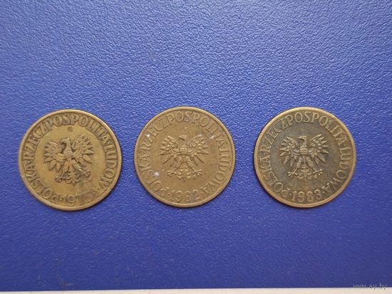 Польша остатки погодовку 5 злотых. Цена за ОДНУ монету любого года