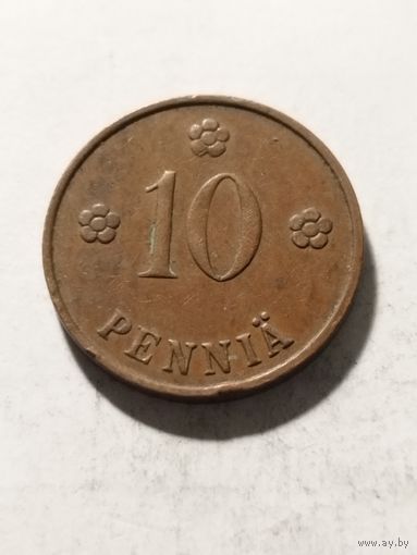 Финляндия 10 пенни 1934