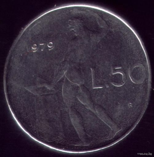 50 Лир 1979 год Италия