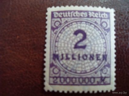 DR Германия. Рейх. 1923 Mi.315 MNH
