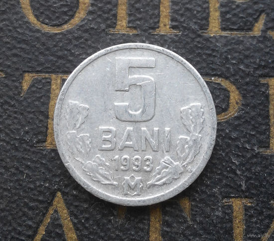 5 бань 1993 Молдова  (5 бани Молдавия) #06