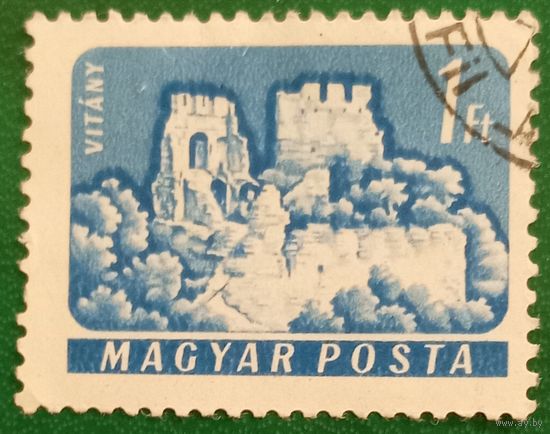 Венгрия 1961. Руины замка Витань