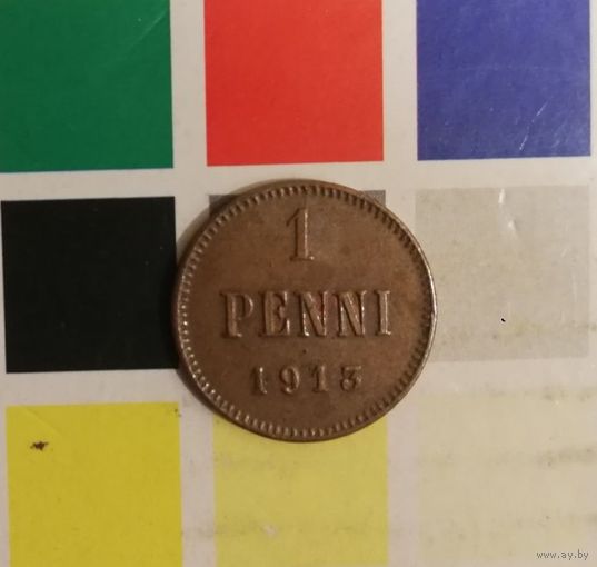 Финляндия 1 пенни 1913