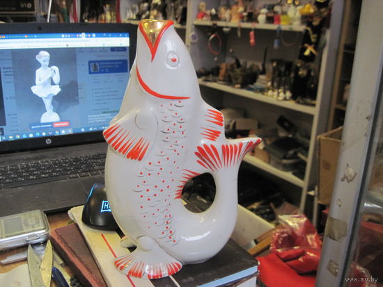 Статуэтка-штоф Рыбка Полонное с рубля!