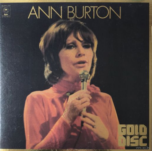 Ann Burton Gold Disc 1973 Japan NM
