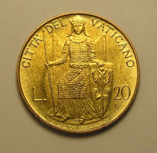 Ватикан, 20 Лир 1980