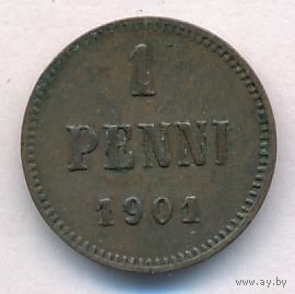 1 пенни 1901 год _состояние VF/ХF