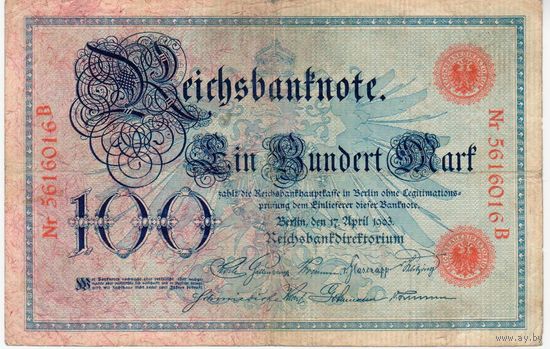 100 марок 1903 !