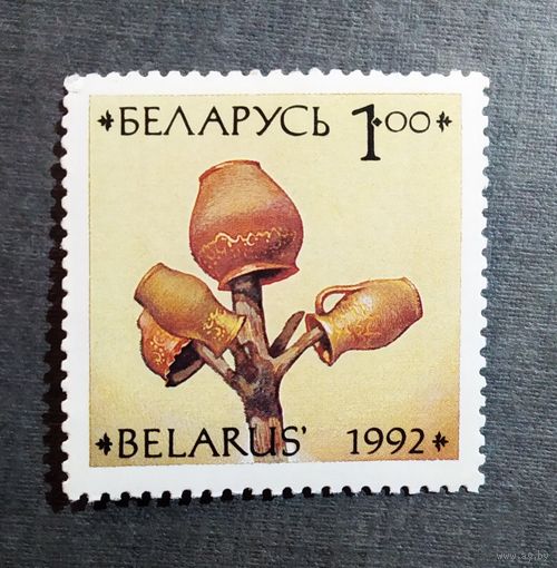 Марка Беларусь 1992 год Керамика