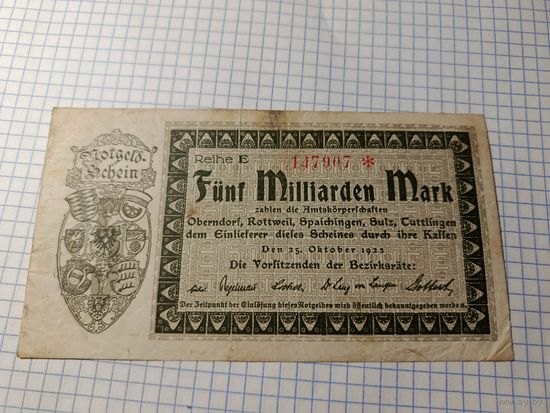 Германия  5 миллиардов марок (11)