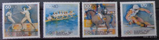 Современная Германия 1992г. Mi.152-1595 MNH** полная серия