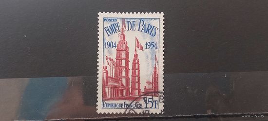 РАСПРОДАЖА ФРАНЦИЯ 1954г. Гаш.