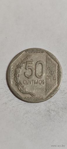 Перу 50 сентимос 2003