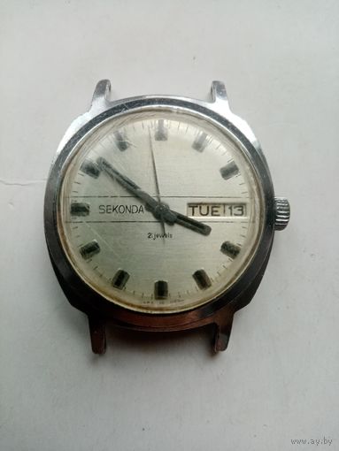 ЧАСЫ СЕКУНДА СССР