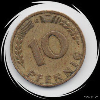 Германия. Оккупация 10 пфенниг 1949 G