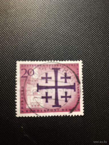 З.Берлин. Евангелическая церковь. 1961г. гашеная