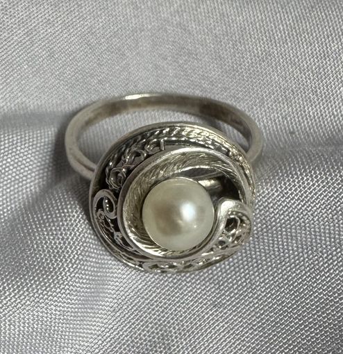 Кольцо серебряное 925 пробы. 28