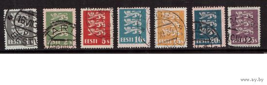 Эстония-1928,(Мих.) гаш., стандарт