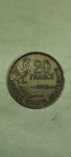 Франция 20 франк 1952