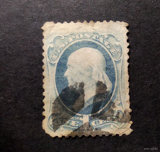 США \а37\ 1873. Персоналии. Франклин. Президент США \Sc156\