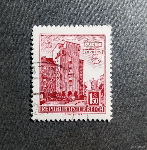 Марка Австрия 1965 год Архитектура