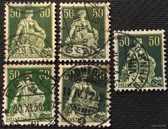 ЦІКАВІЦЬ АБМЕН! 1908, Гельвецыя з мечом, 50 рапэн