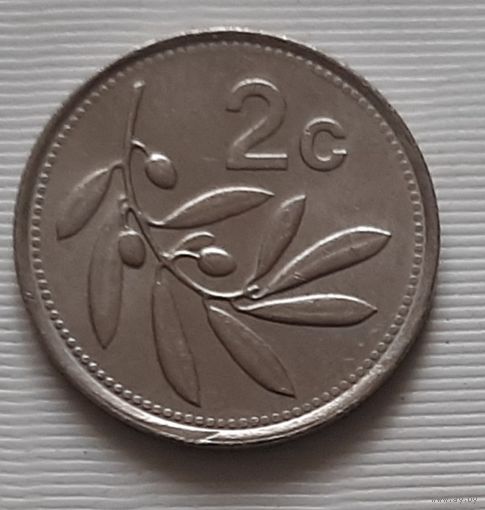 2 цента 1991 г. Мальта