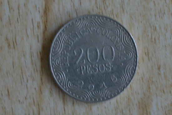 Колумбия 200 песо 2016