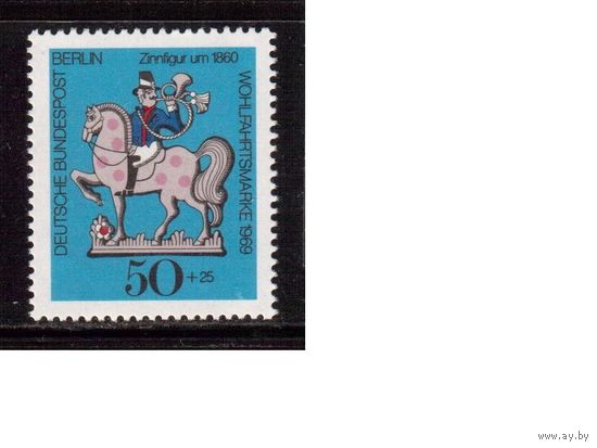 Германия(Берлин)-1969,(Мих. 351)  ** , Игрушки