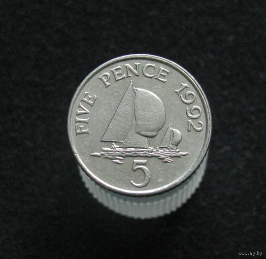 Гернси 5 пенсов 1992