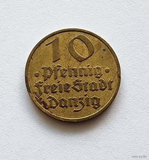 Данциг 10 пфеннигов, 1932