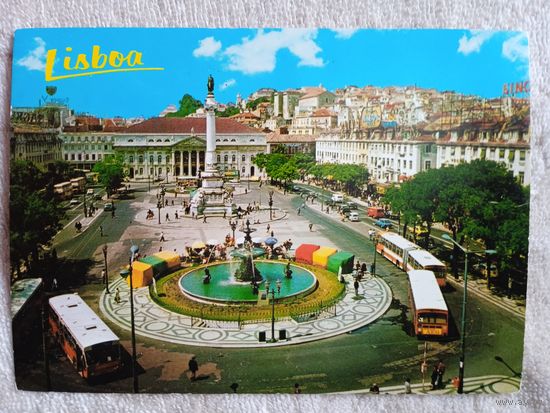 Португалия, Лиссабон. Памятник королю Педро IV