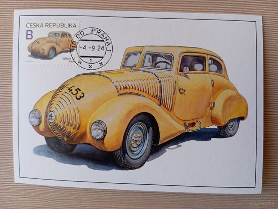 О-4. КАРТМАКСИМУМ. ЧЕХИЯ. АВТОМОБИЛЬ WILKOV 35 KAPKA.