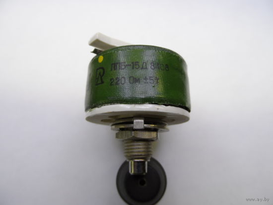 Резистор переменный проволочный ППБ-15Д, СССР