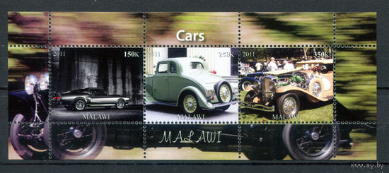Малави - 2011г. - Автомобили - MNH - 1 малый лист