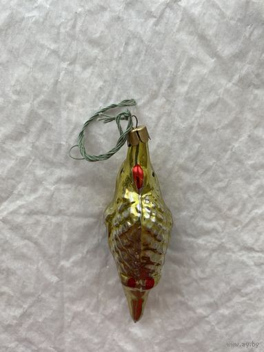 Елочная игрушка Попугай.