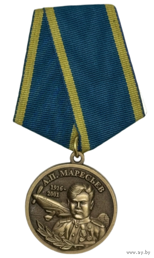 Медаль За верность авиации А.П. Маресьев