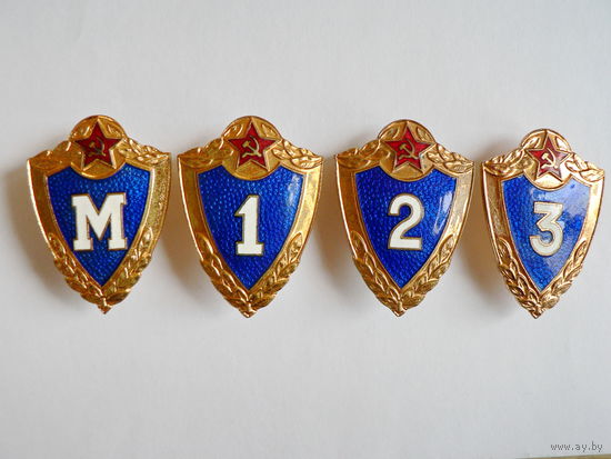 Классность солдатская ВС СССР, тяжёлые, винт (комплект)