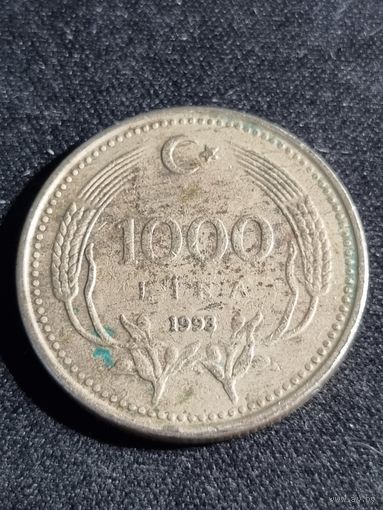 Турция 1000 лир 1993