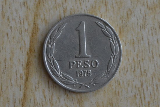 Чили 1 песо 1975