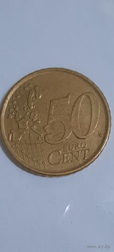 Бельгия 50 евроцентов 1999