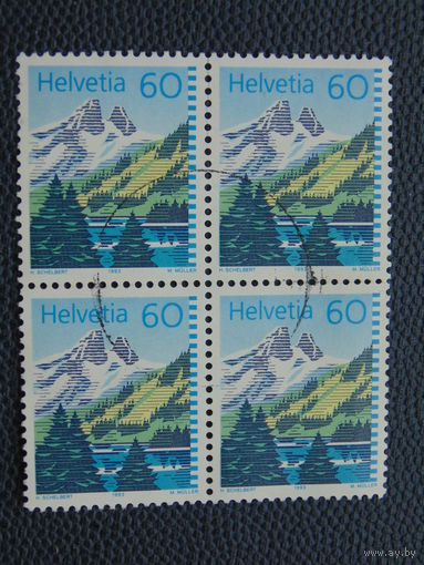 Швейцария 1993 г. 4 шт.