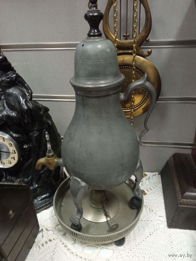 Бульотка для глинтвейна или чая , самовар заварник . с подставкой