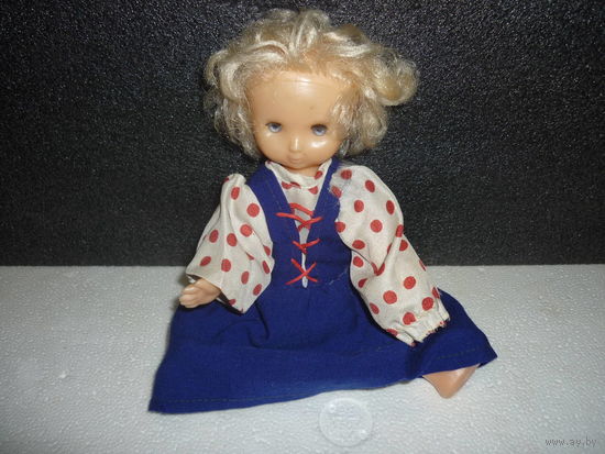 Кукла паричковая. СССР.